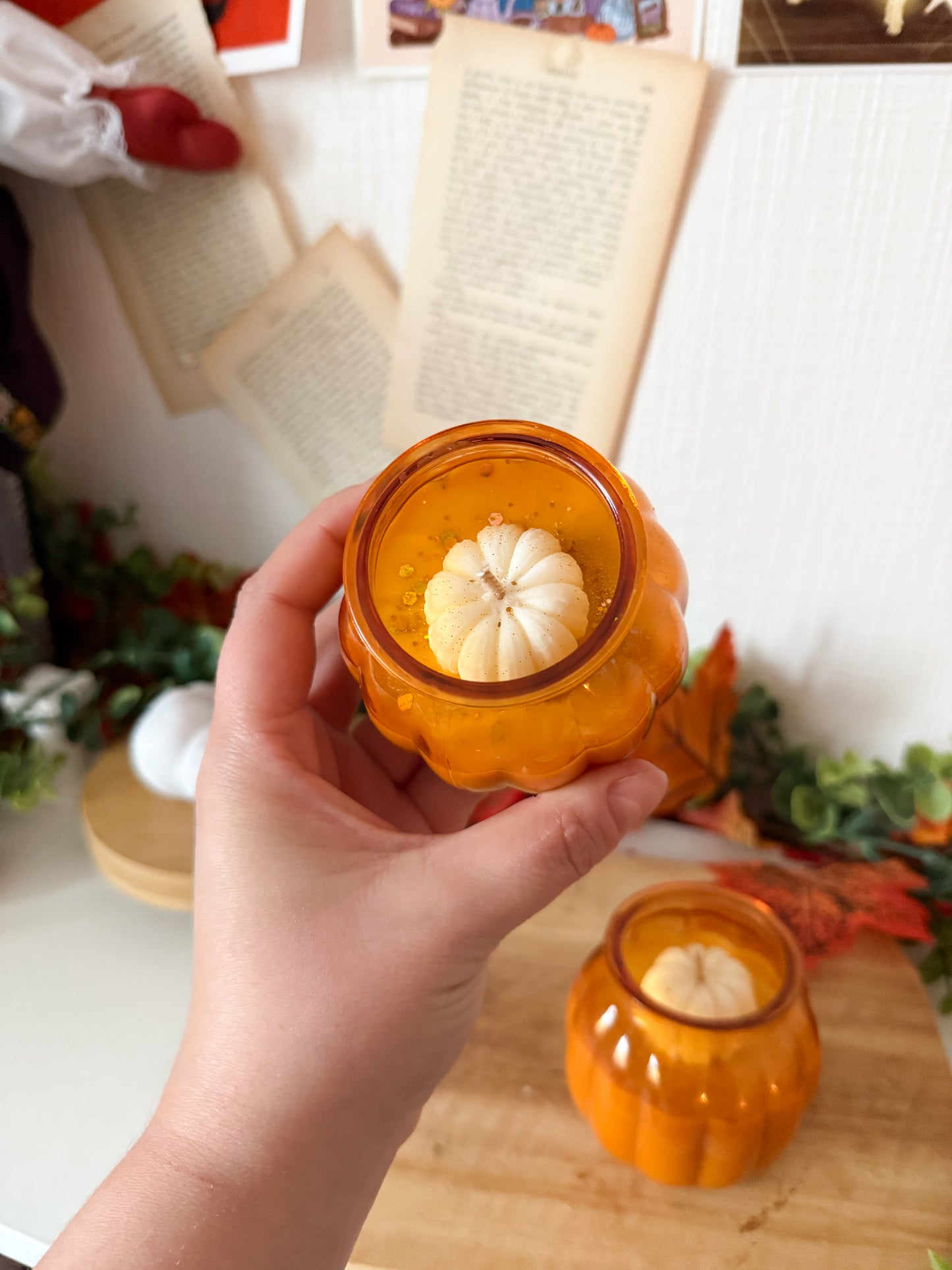 Photophore citrouille