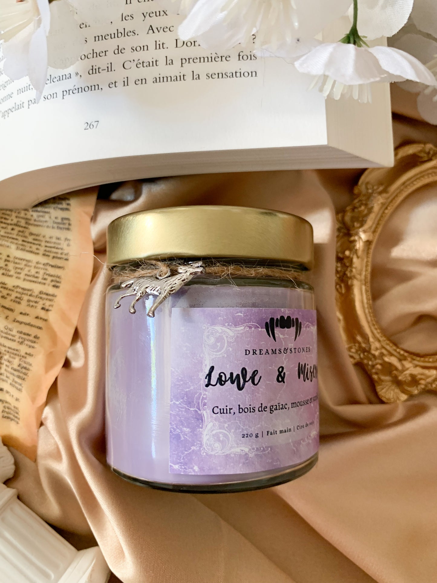 Bougie littéraire - Lowe et Misery