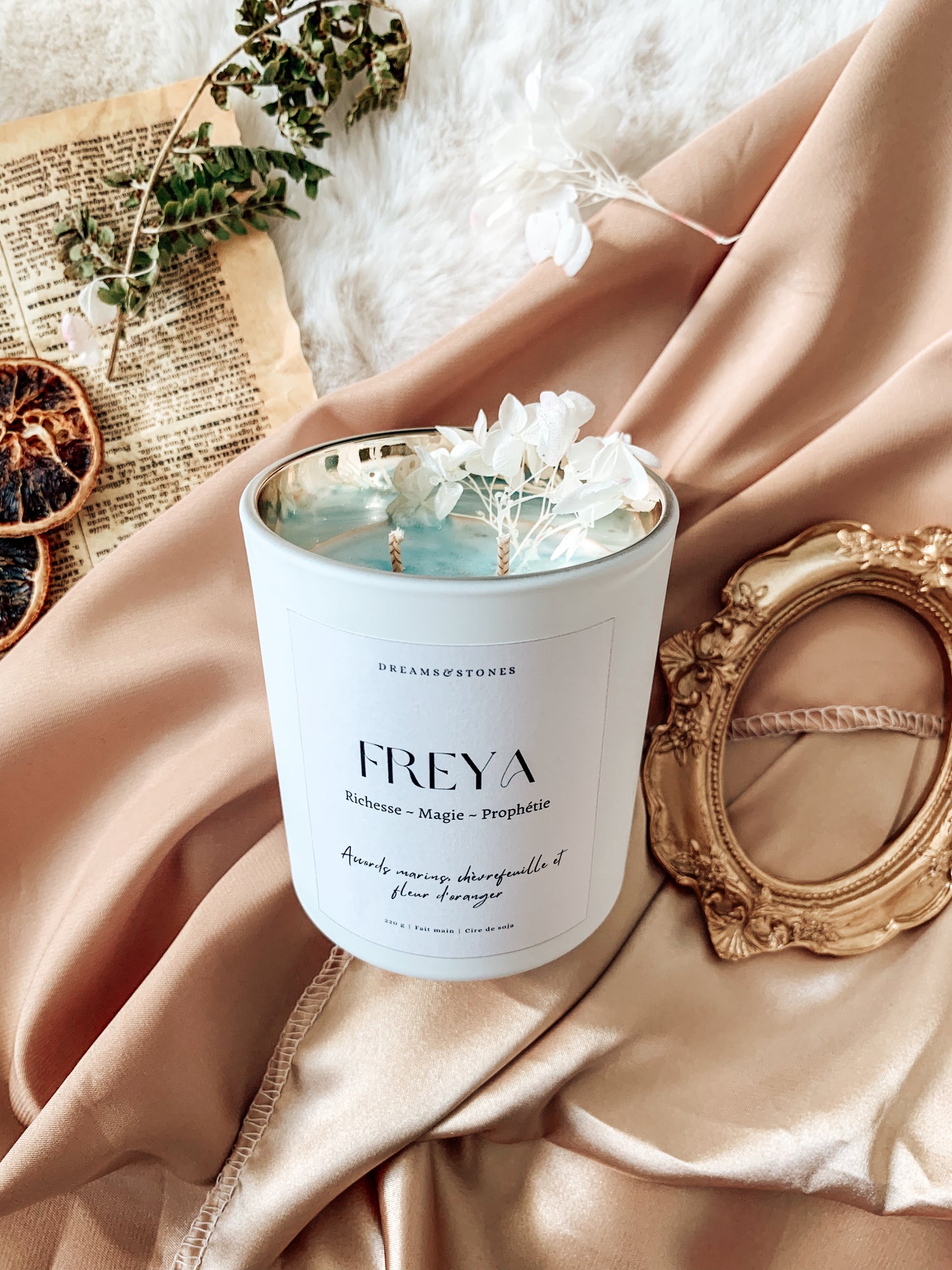 Bougie mythologie - Freya