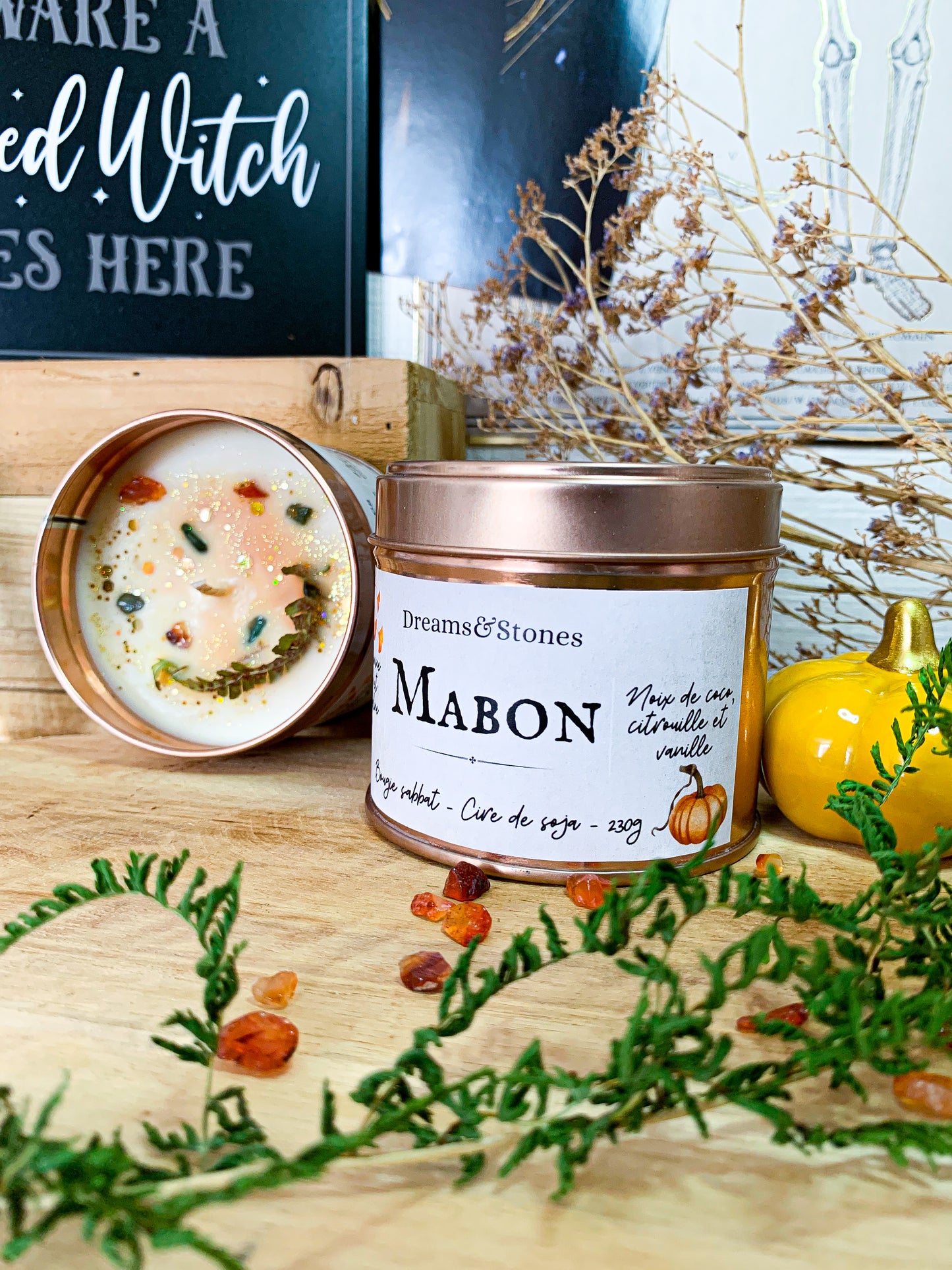 Bougie rituelle - Mabon