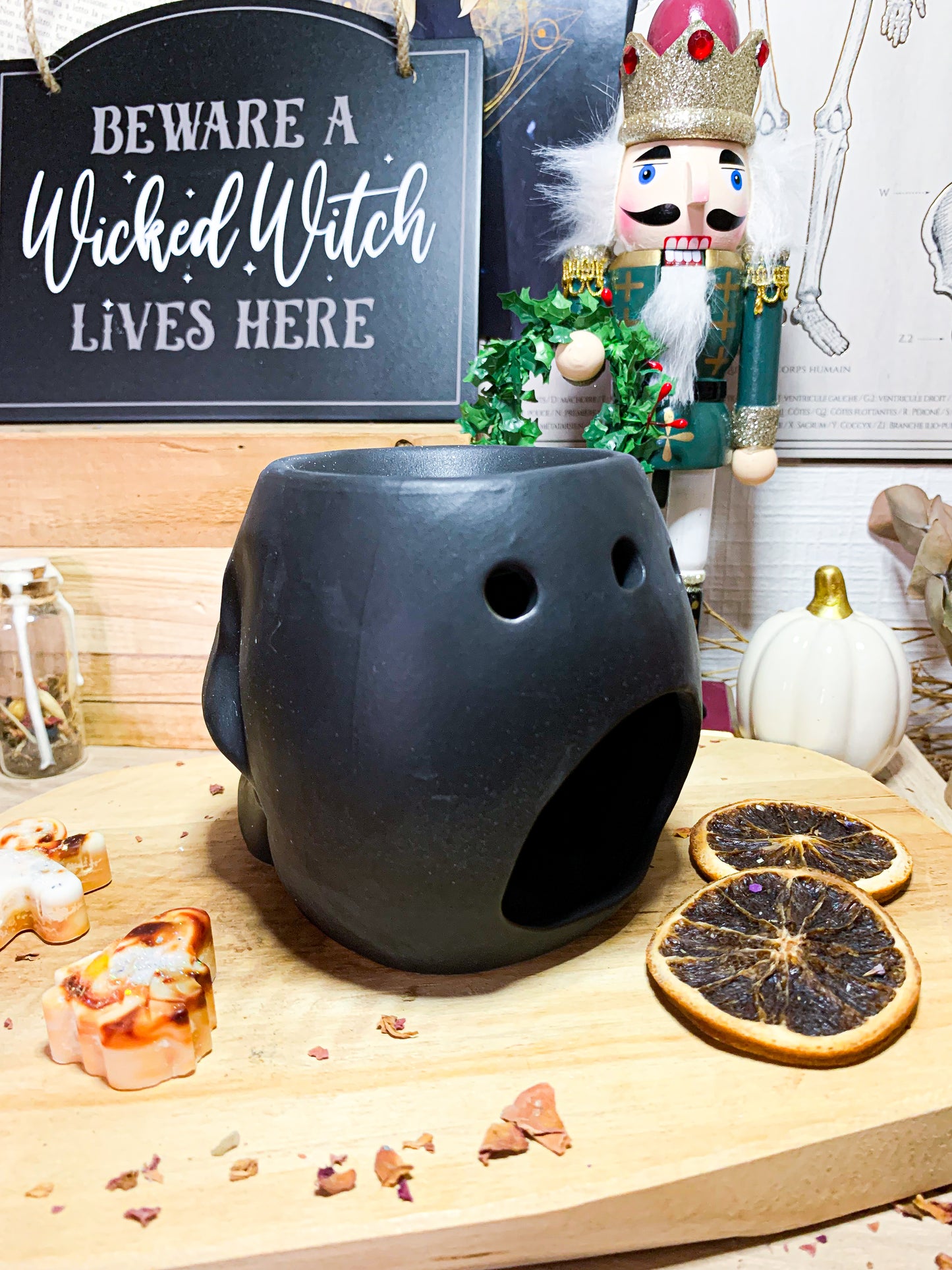 Brûleur - Crâne noir