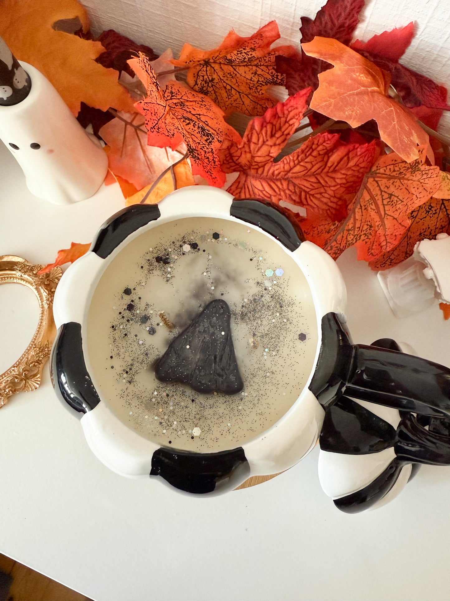 Bougie mug - Dark citrouille