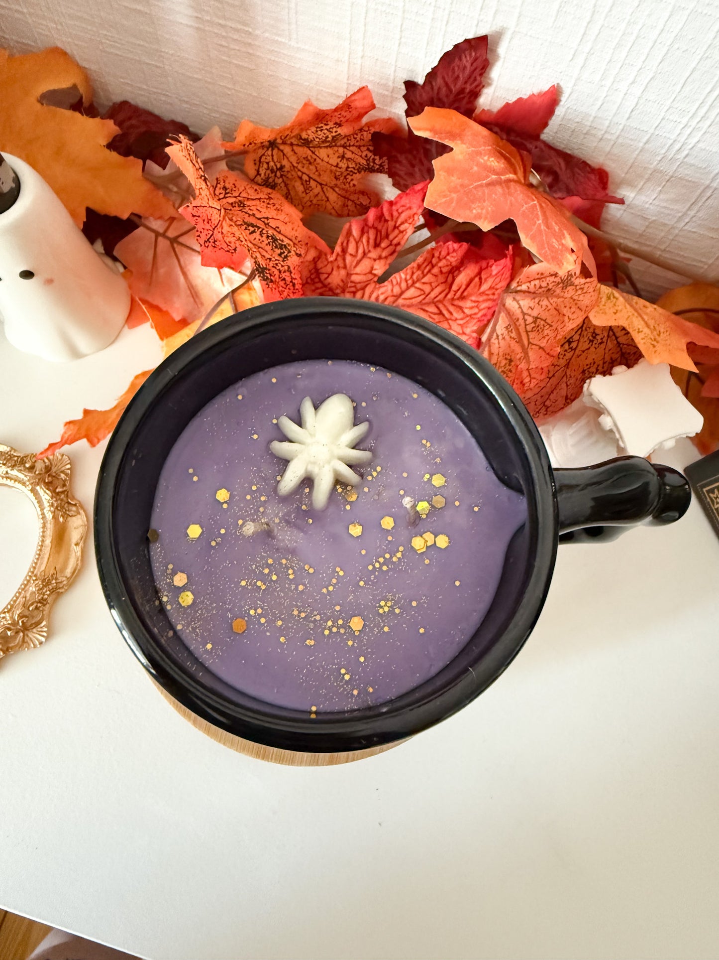 Bougie mug - Araignée